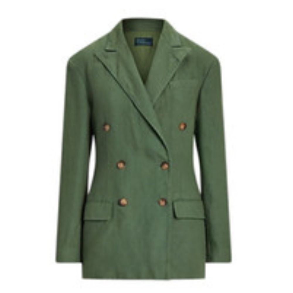 New Polo by Ralph Lauren Dark Green Women's Blazer size 2 - Picture 15 of 16